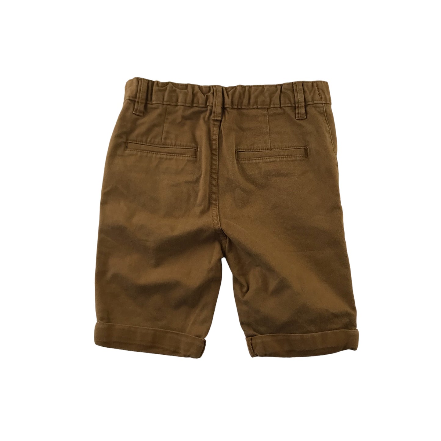 Tu Shorts Age 7 Brown Tan Chino Style