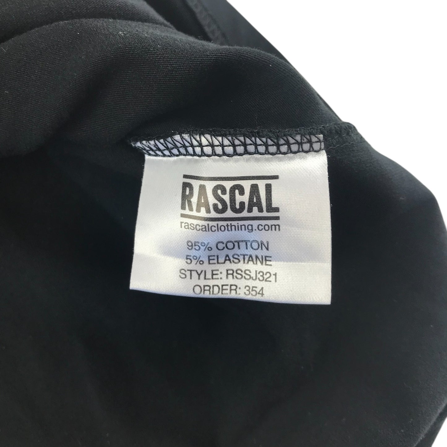 Rascal t-shirt 13-15 years black with logo