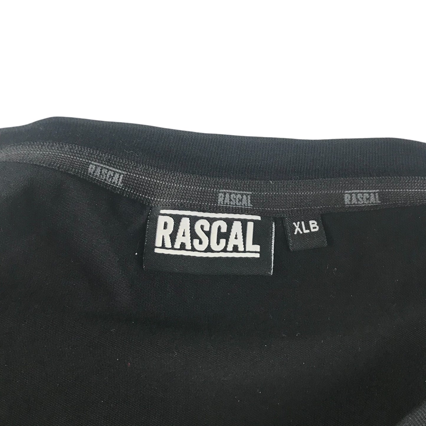 Rascal t-shirt 13-15 years black with logo