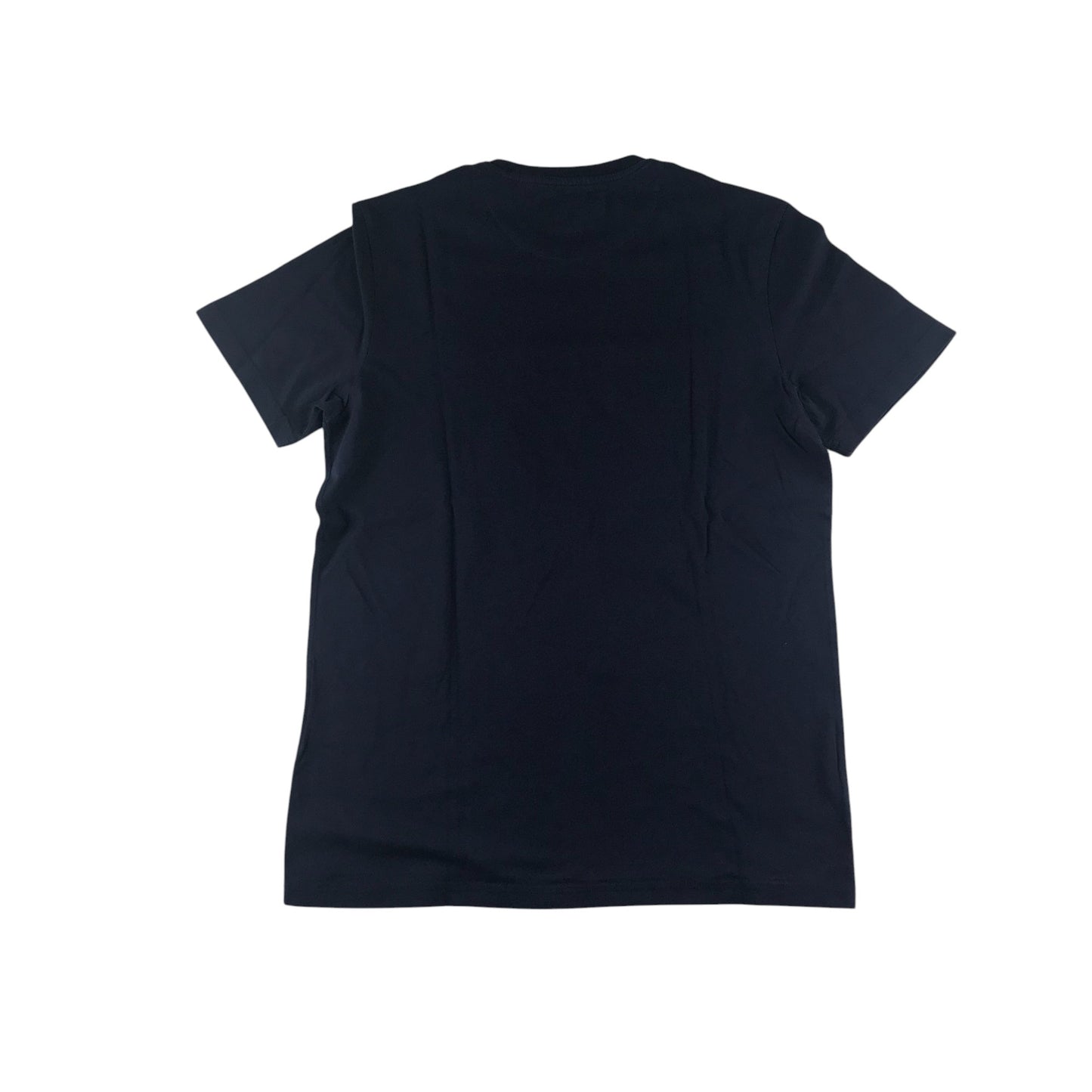 Lyle & Scott t-shirt men's M navy with embroidered logo cotton