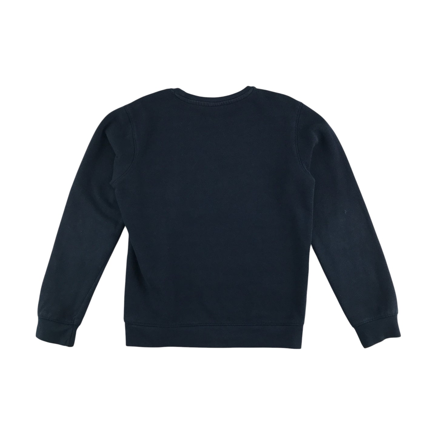 Hema sweater 9-10 years navy text graphic design