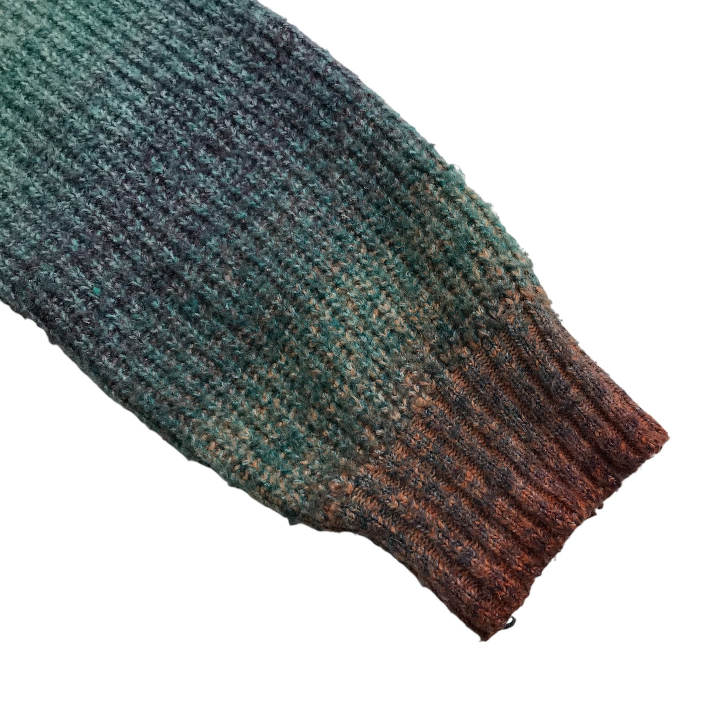 H&M jumper 9-10 years orange stripy knitted jumper crewneck