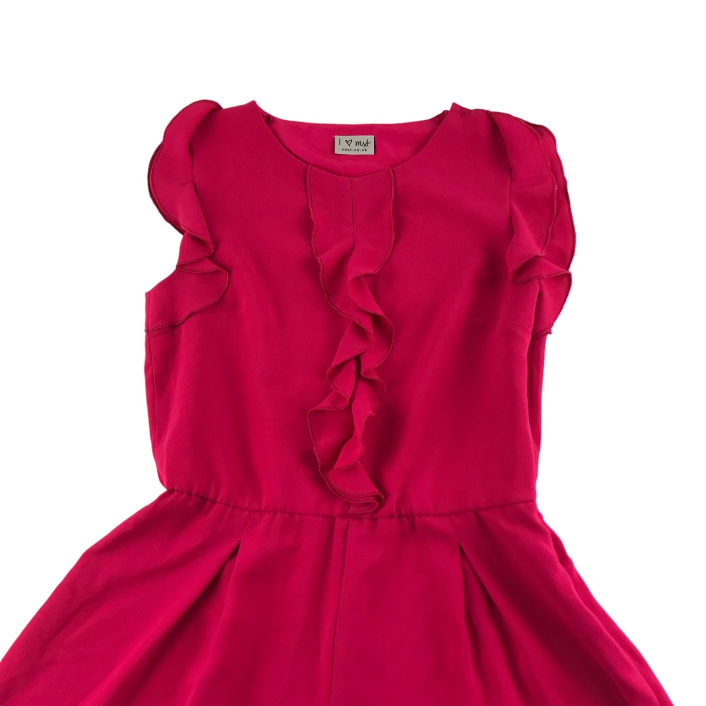 Next Playsuit Age 12 Fuchsia Pink Sleeveless