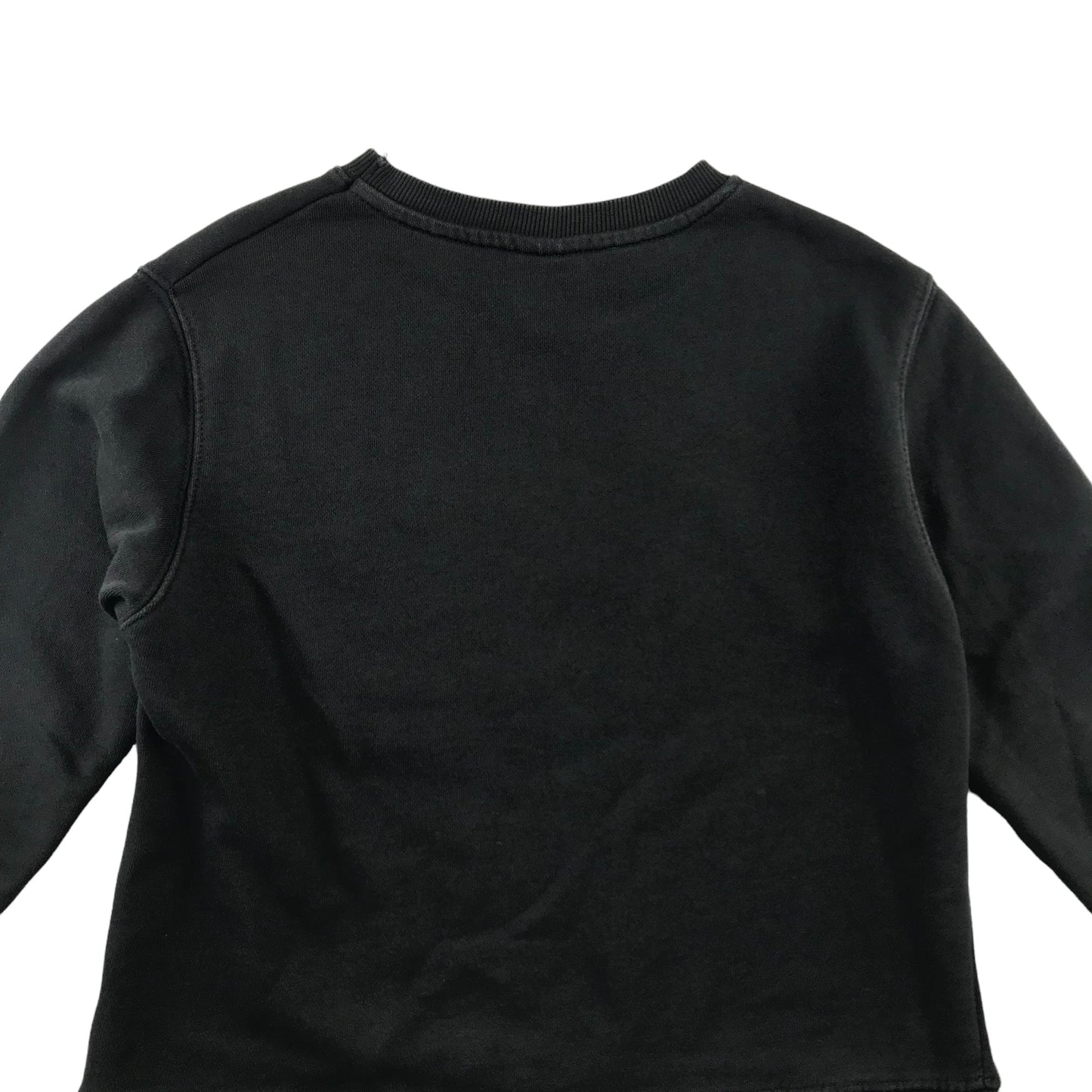 Zara Sweater Age 8 Black Skateboard Graphic