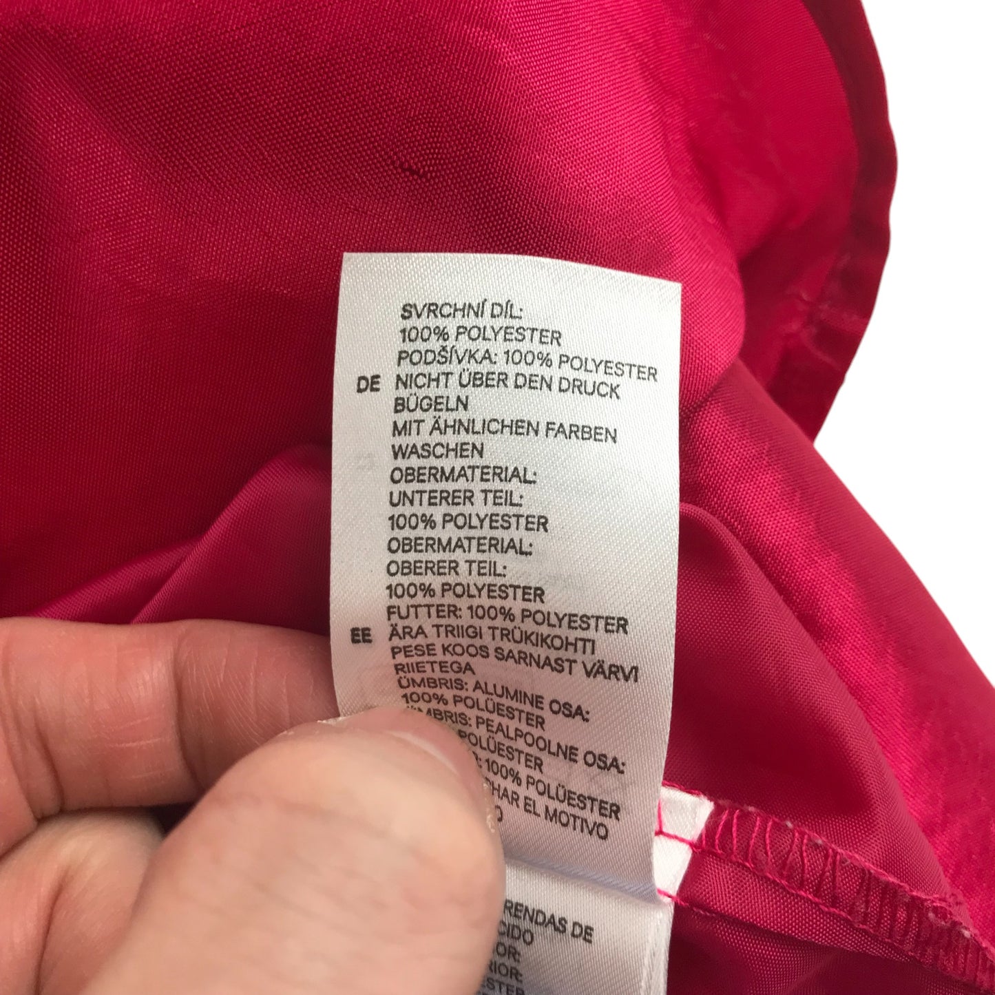 H&M dress 7-8 years bright pink mesh layered with sparkles