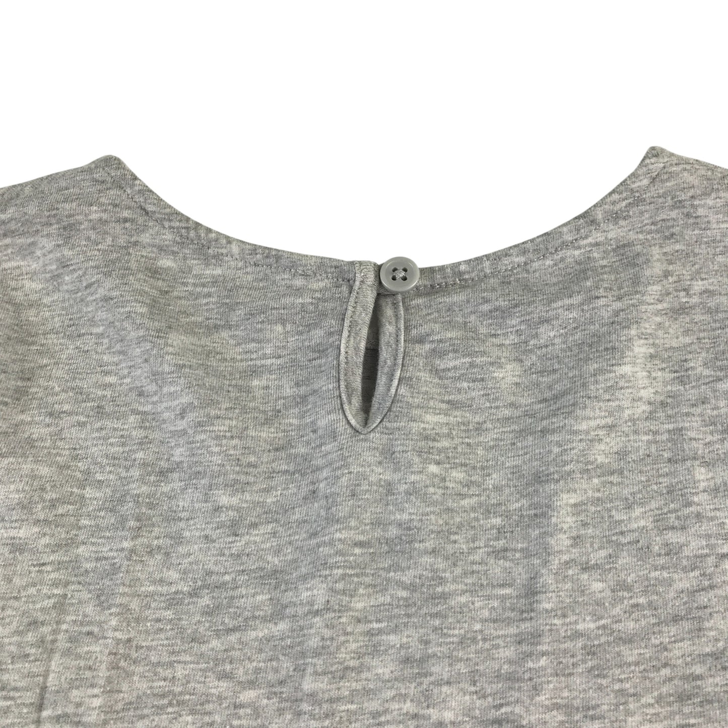 John Lewis dress 5-6 years grey and navy sequins star