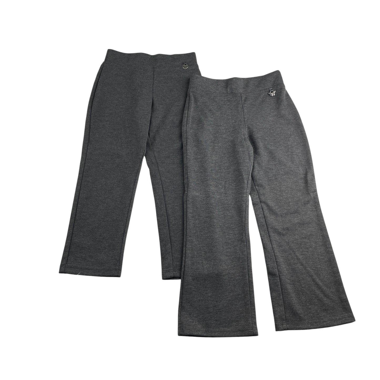 George school trouser bundle 4-5 years grey girls jersey with trinket details