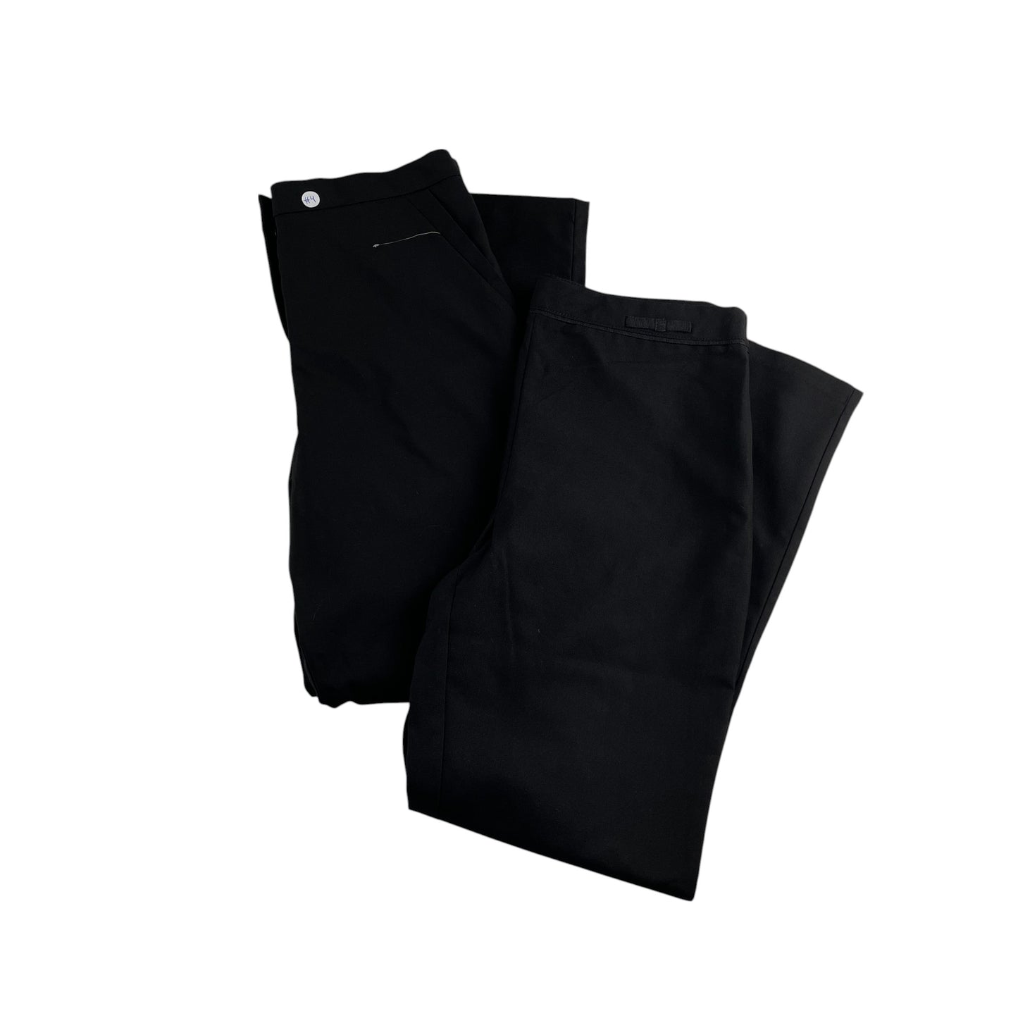 George girls school trouser bundle 12-13 years black dress trousers 2 styles