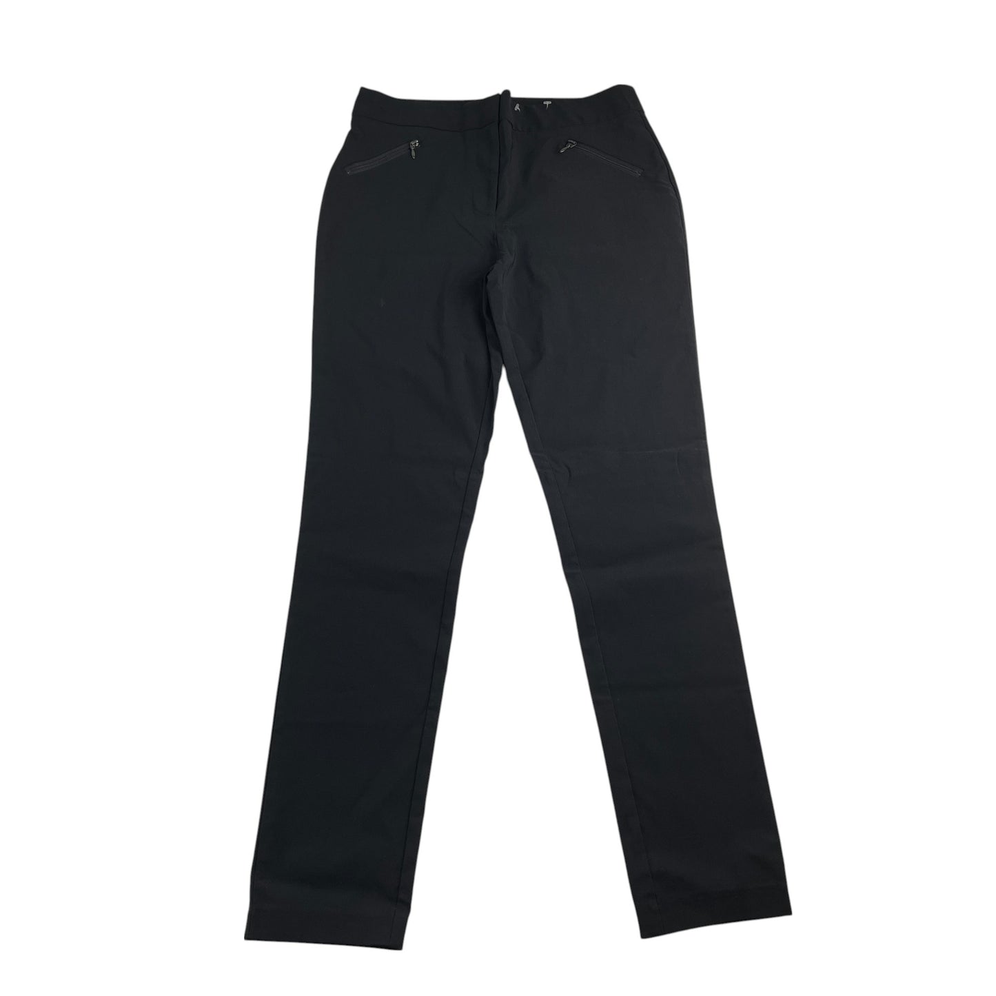 George girls school trouser 13-14 black stretchy slim legs stretchy