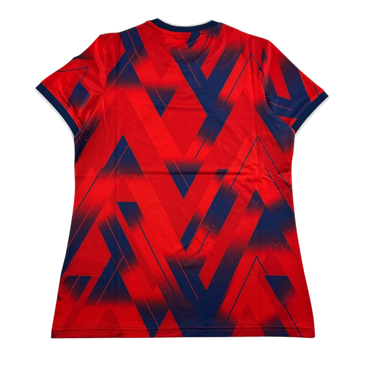 Castore Rangers FC Womens Football Short Sleeved Shirt Red Blue
