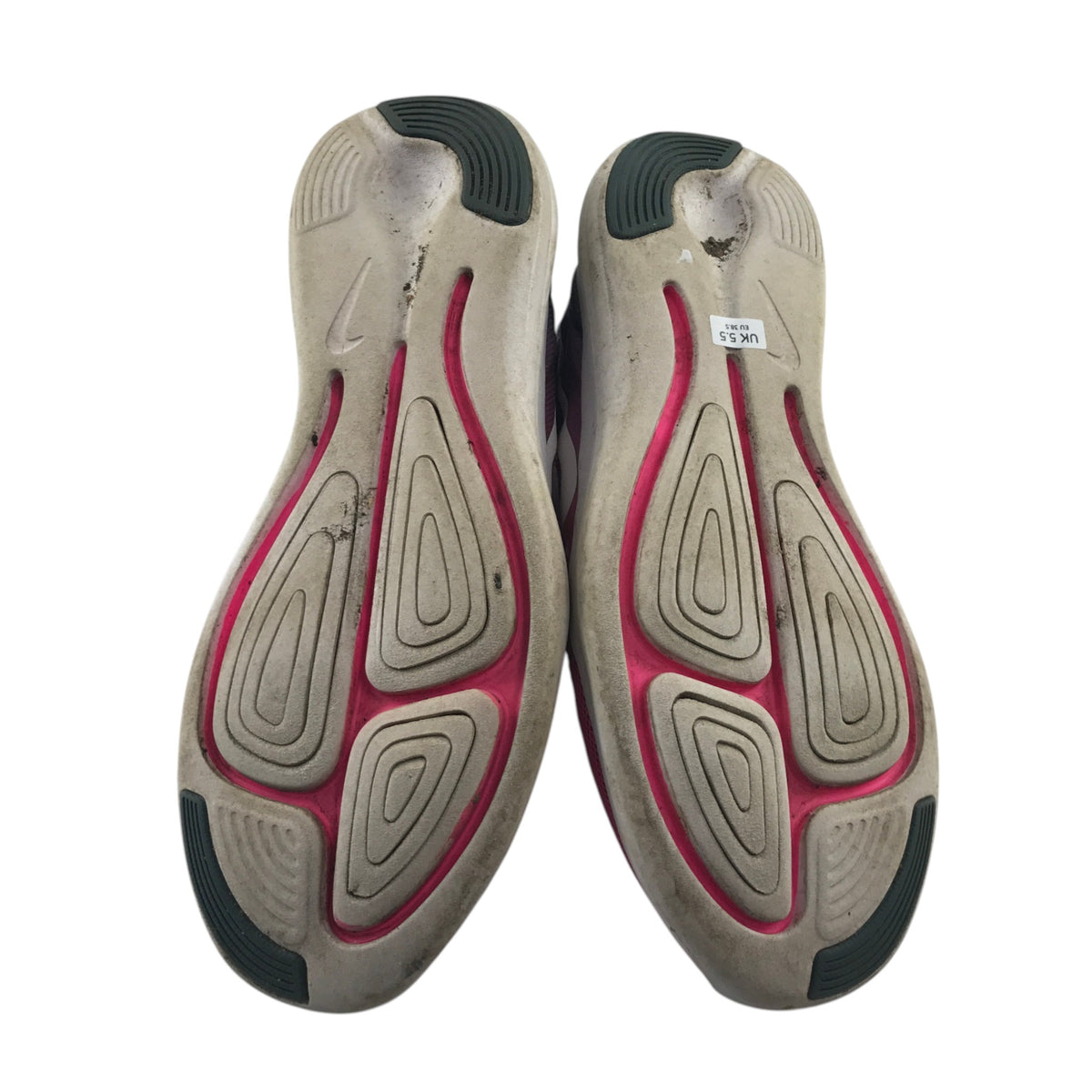 Nike Lunarstelos size UK 5.5 pink running trainers