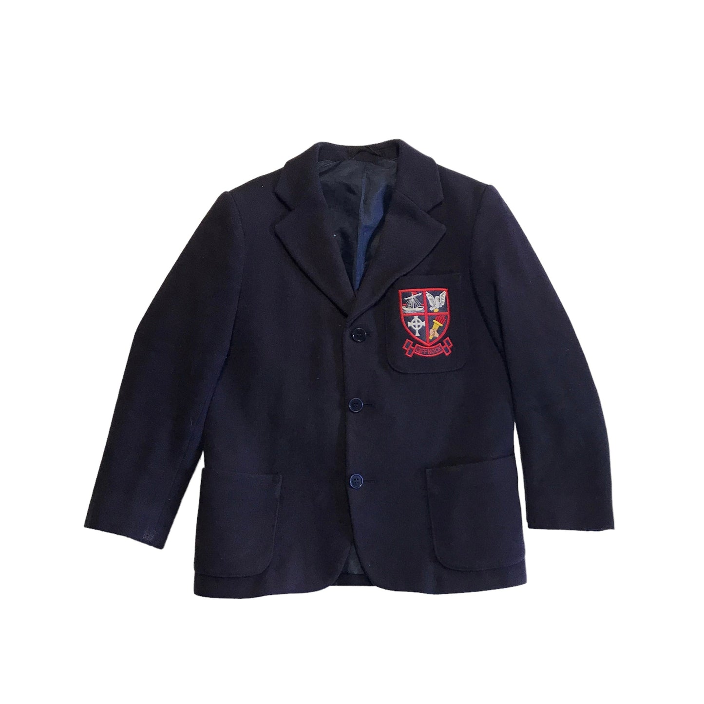 Giffnock Primary Navy Blue Wool mix School Blazer