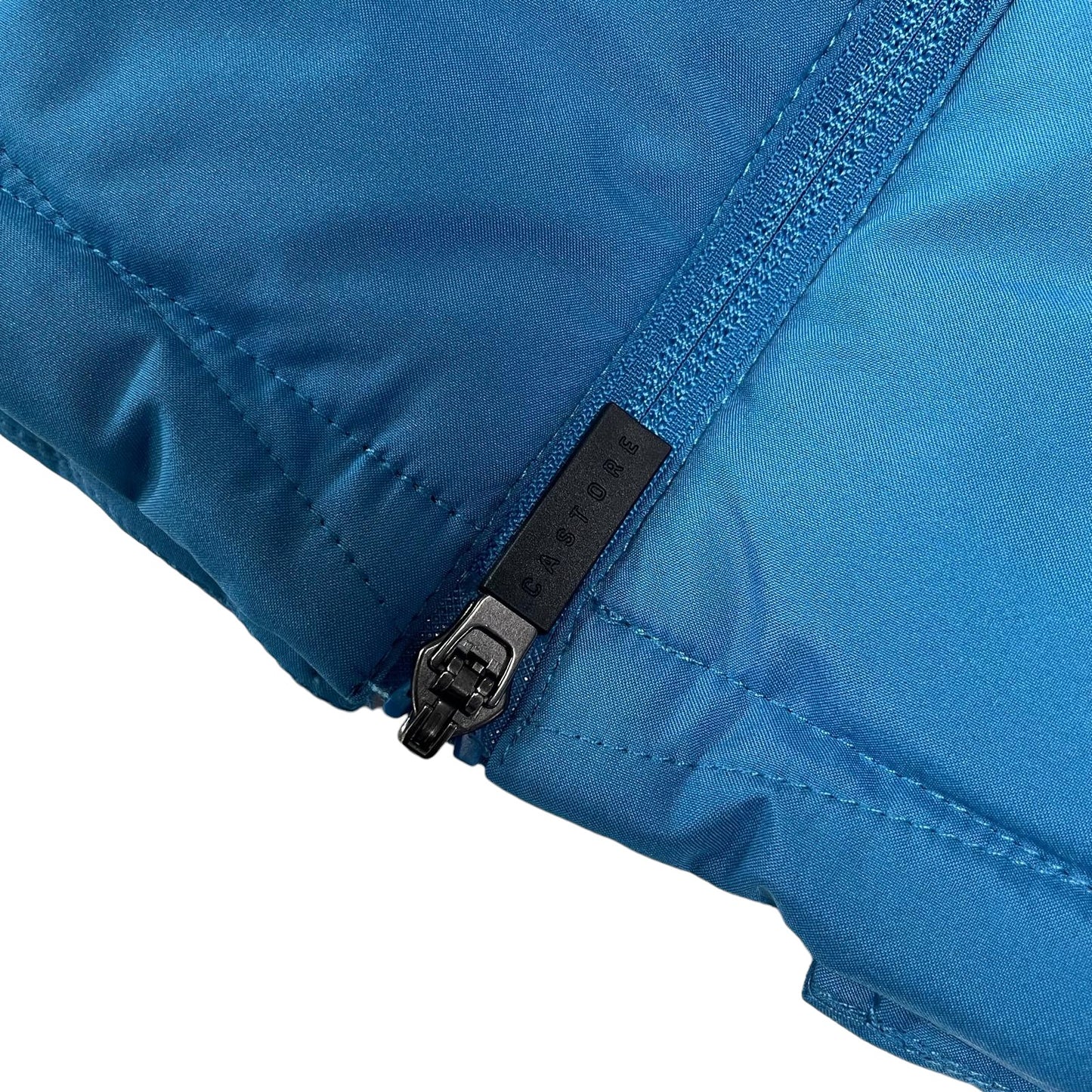 Castore Rangers FC Players Long Training Bench jacket blue and navy parka