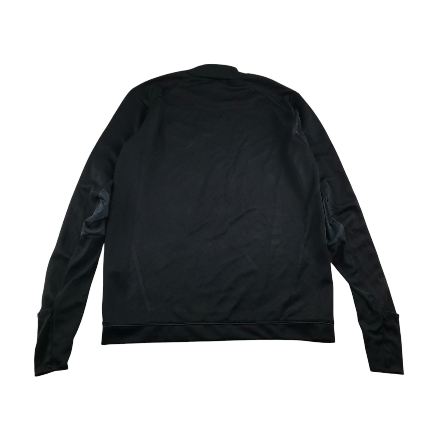 Adidas Sports Top Adult S Black Scotland Badge with Foldable Mittens