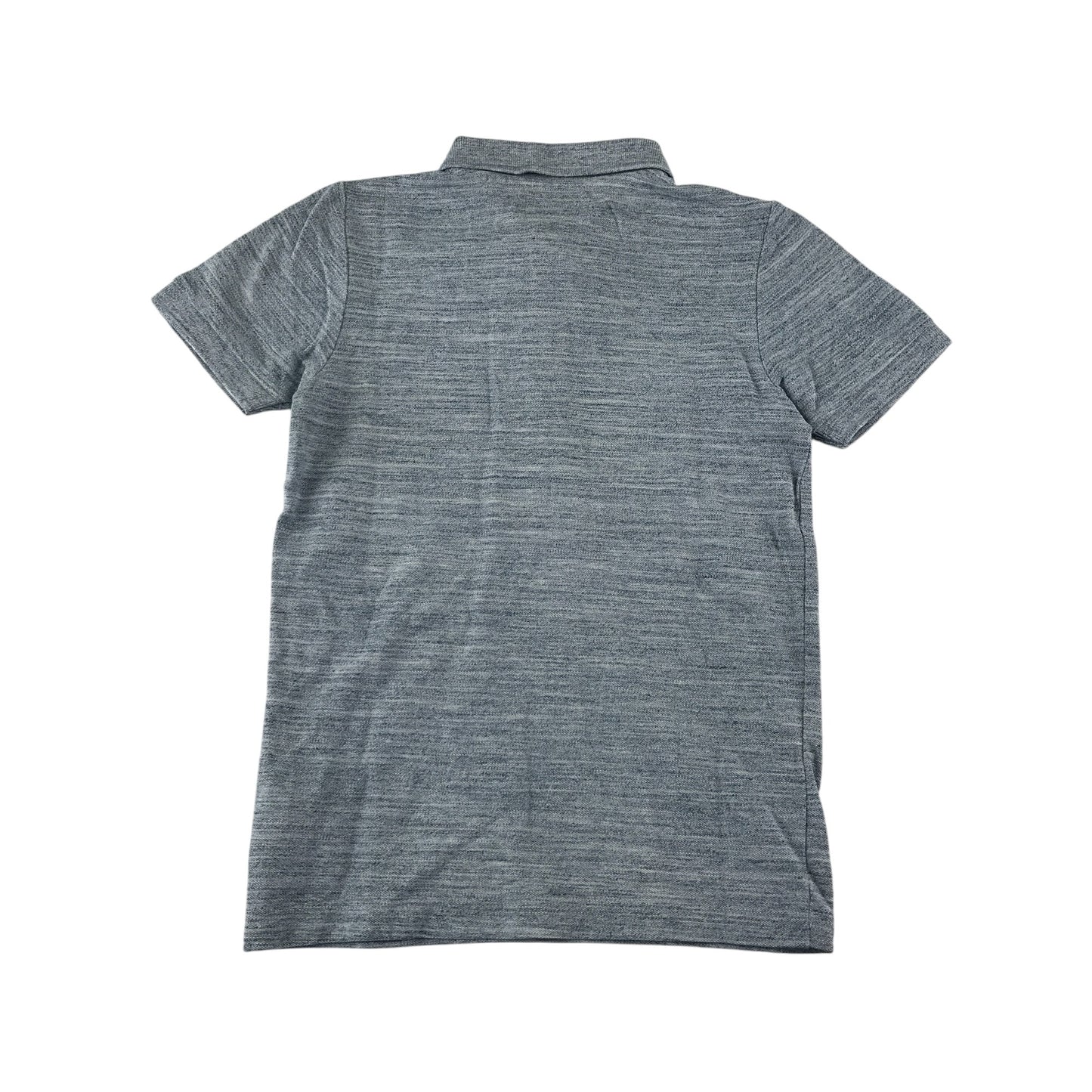 Next polo shirt 6-7 years grey plain with logo
