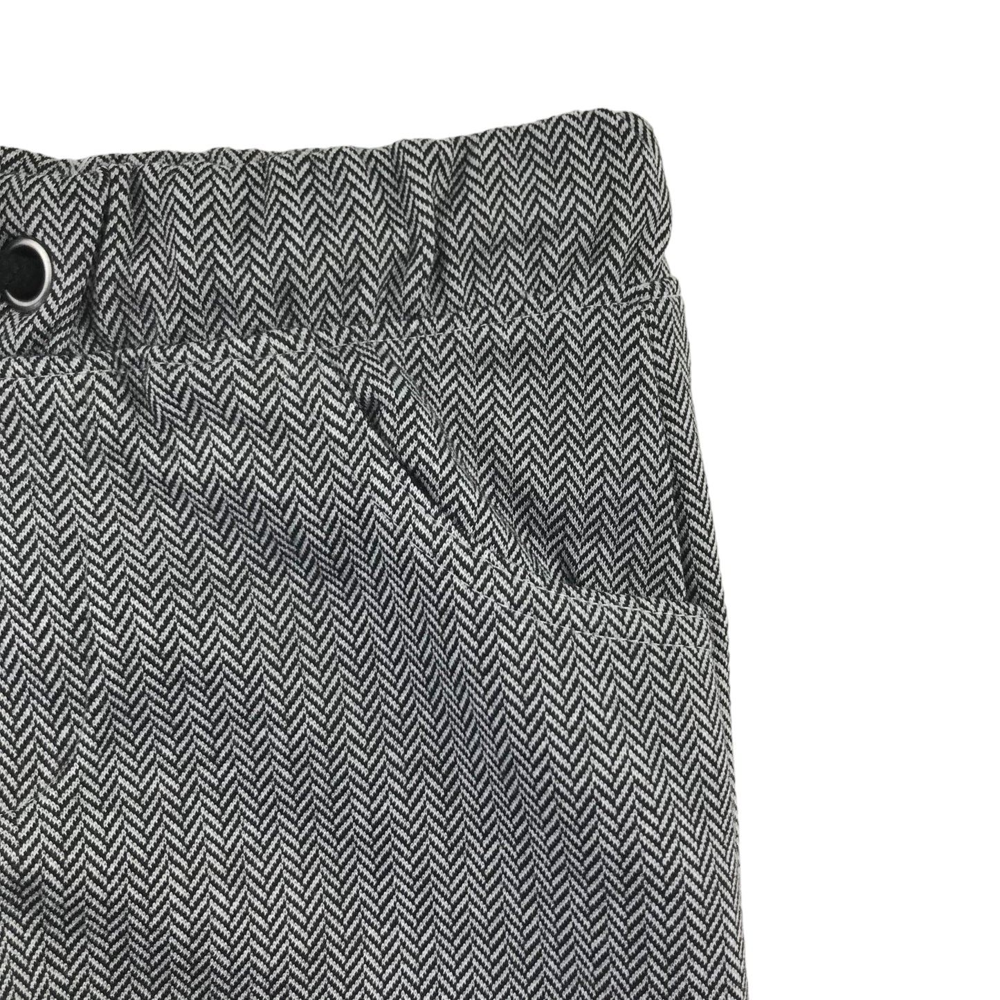 Nutmeg Polo Shirt and Trousers Set 5-6 years White and Grey Smart comfortable