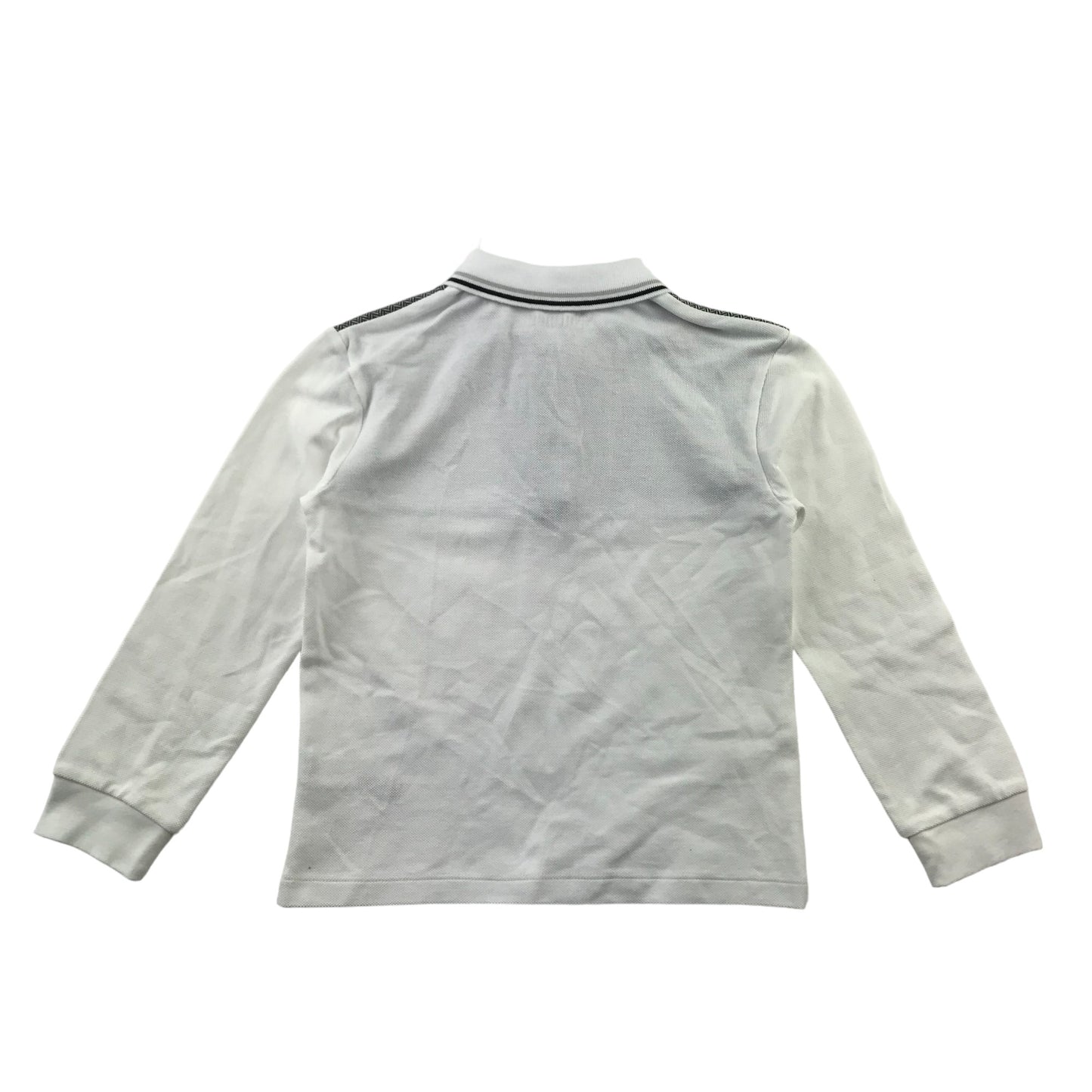 Nutmeg Polo Shirt and Trousers Set 5-6 years White and Grey Smart comfortable