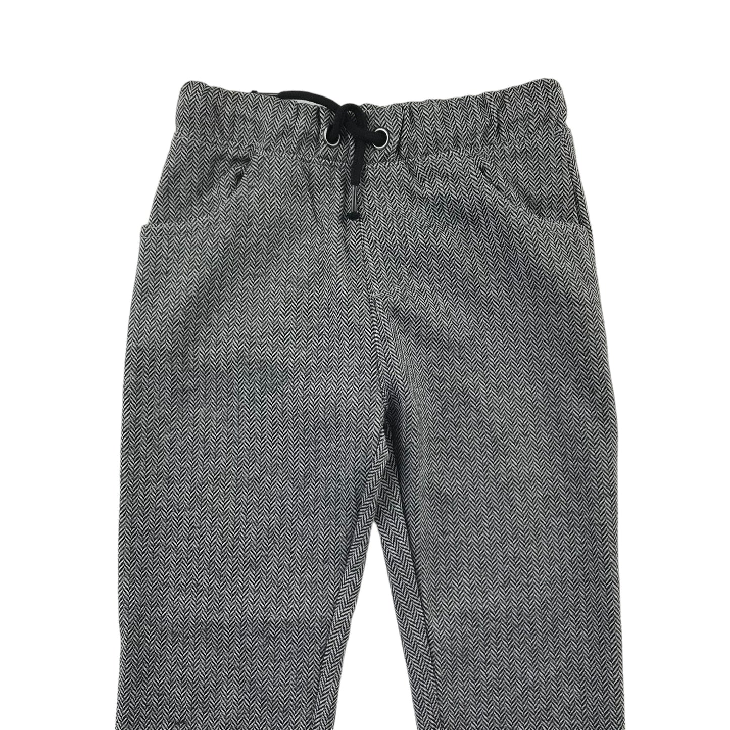 Nutmeg Polo Shirt and Trousers Set 5-6 years White and Grey Smart comfortable
