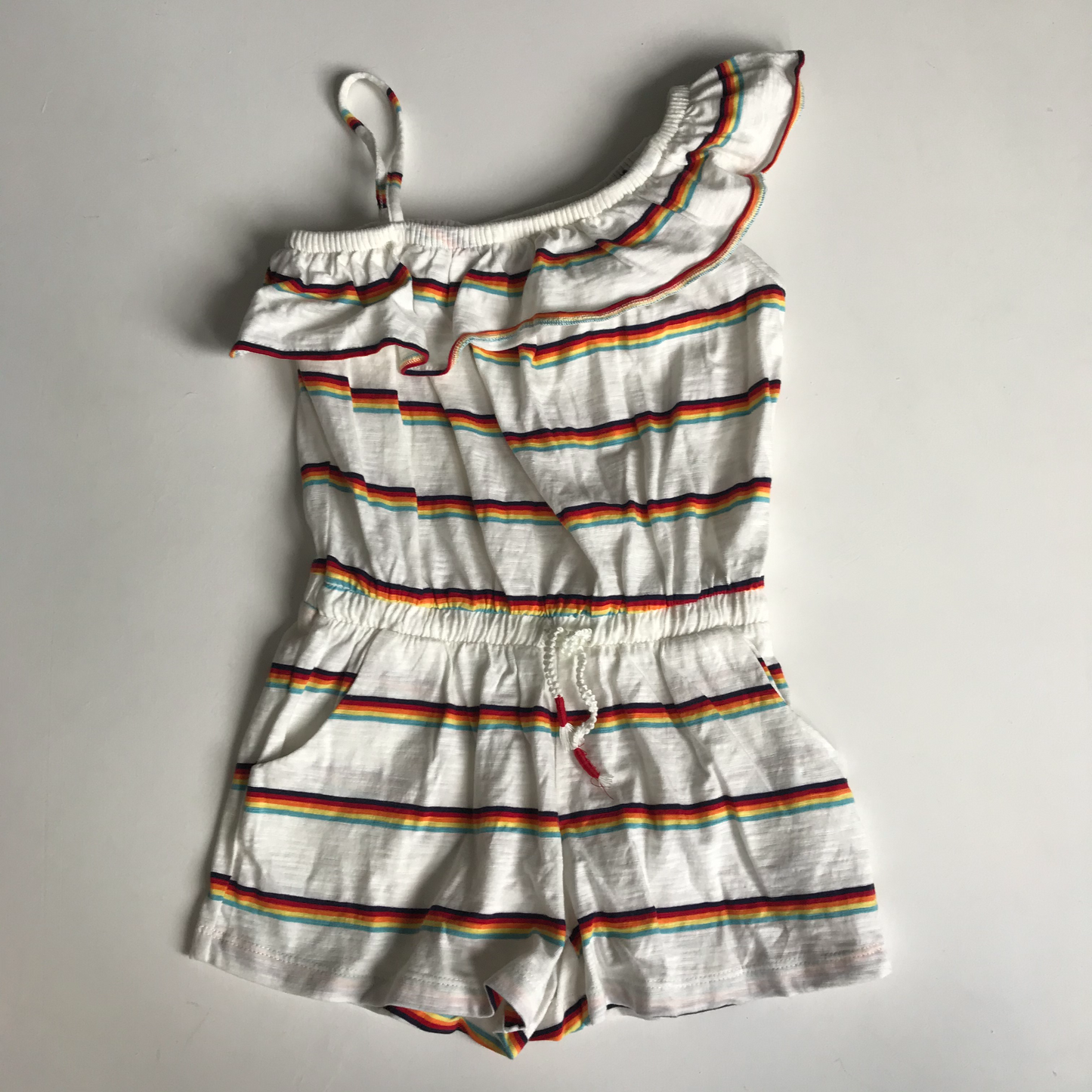 Playsuit - Stripy - Age 5