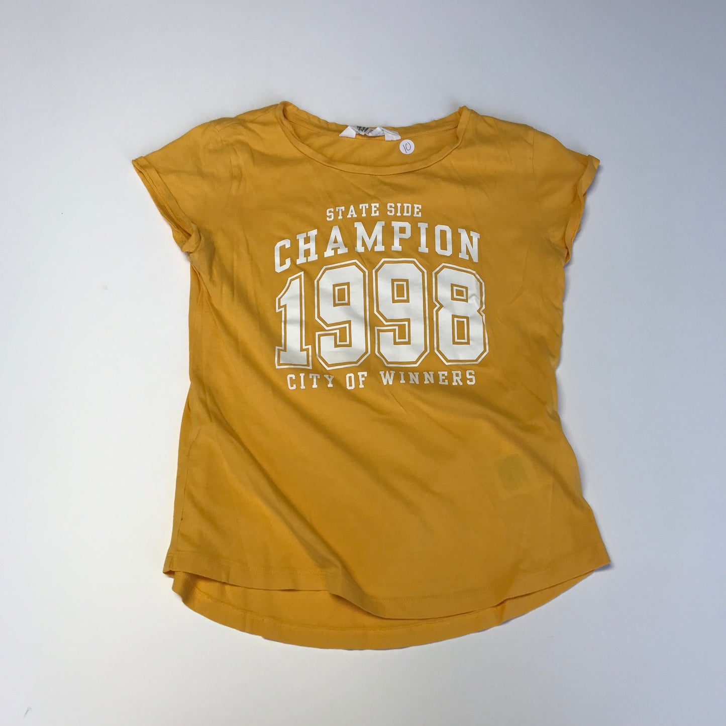 H&M Yellow 1998 T-shirt Age 10