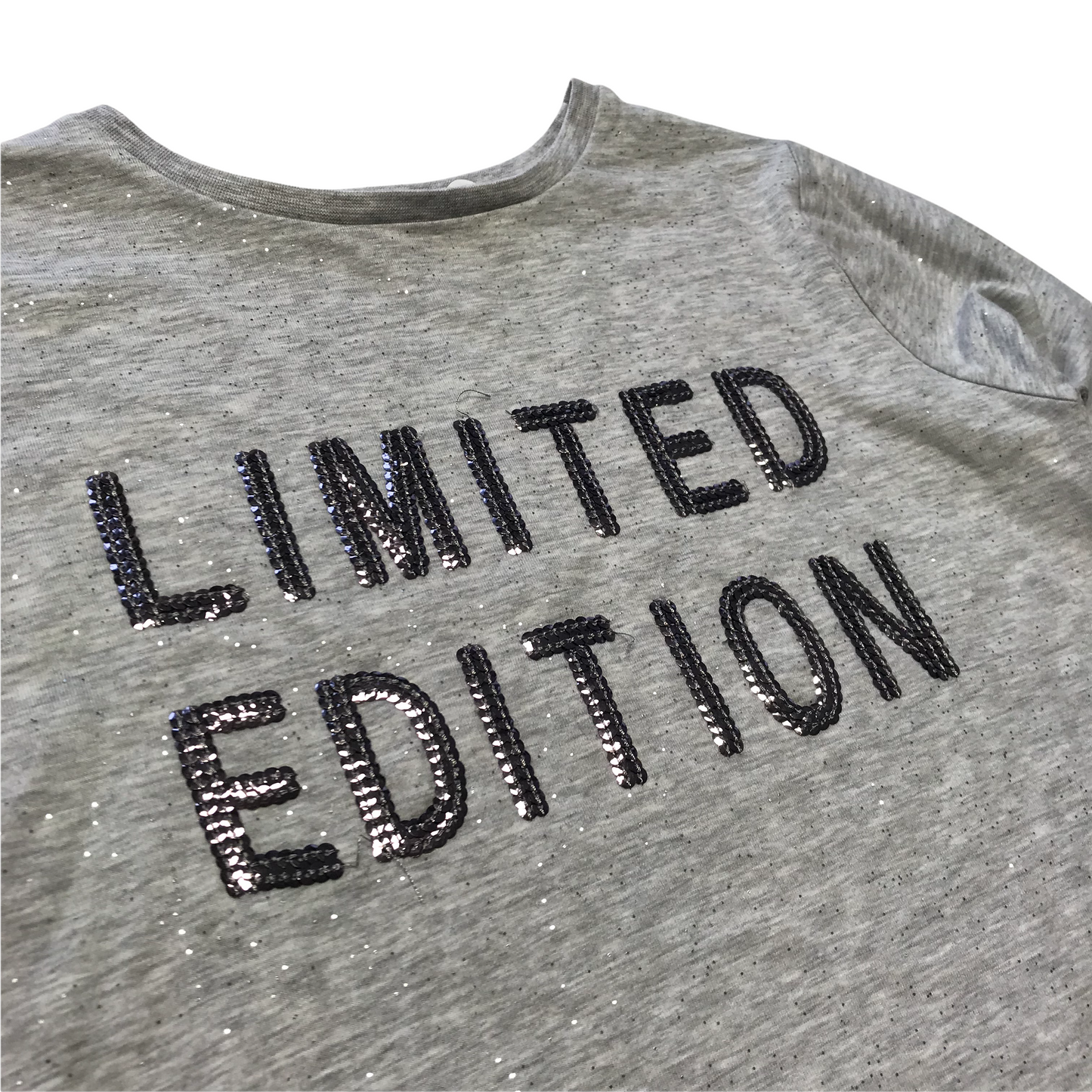 Primark Grey Limited Edition T-shirt Age 10