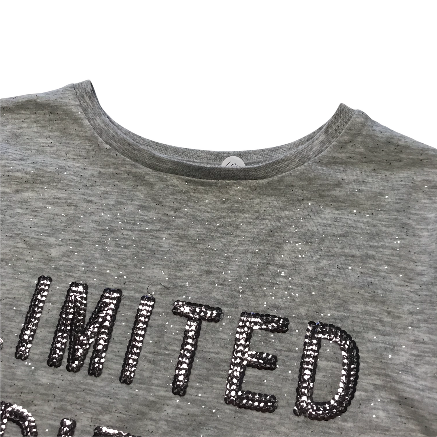 Primark Grey Limited Edition T-shirt Age 10