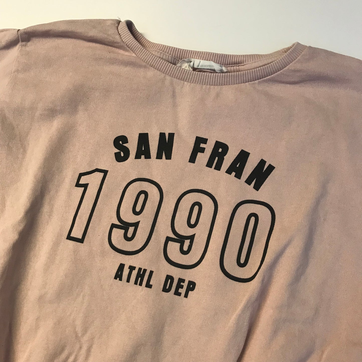 H&M Pink San Fran Sweatshirt Age 10