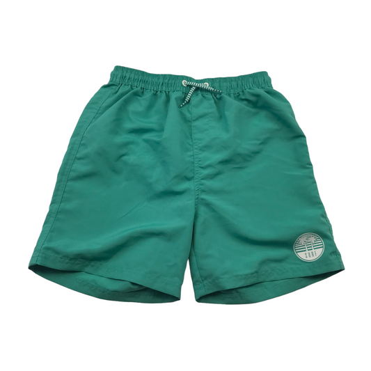 Cool Vibes Turquoise Swim Trunks Age 10