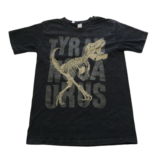 Tu Black Dinosaur T-shirt Age 10