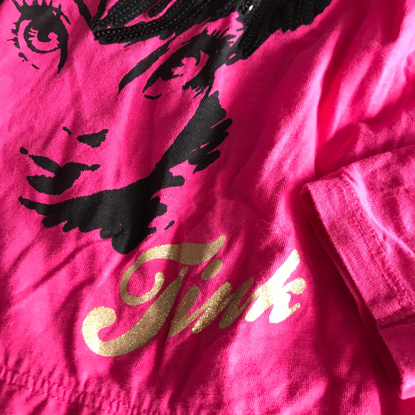Pink Tinkerbell T-shirt Age 11