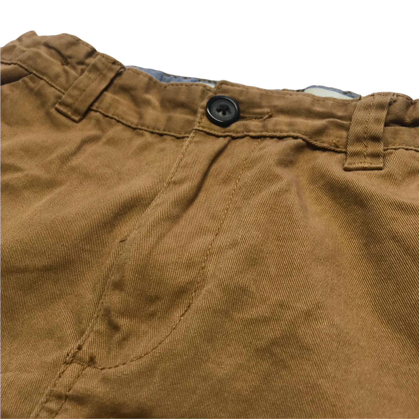 Primark Beige Chino Style Shorts Age 11