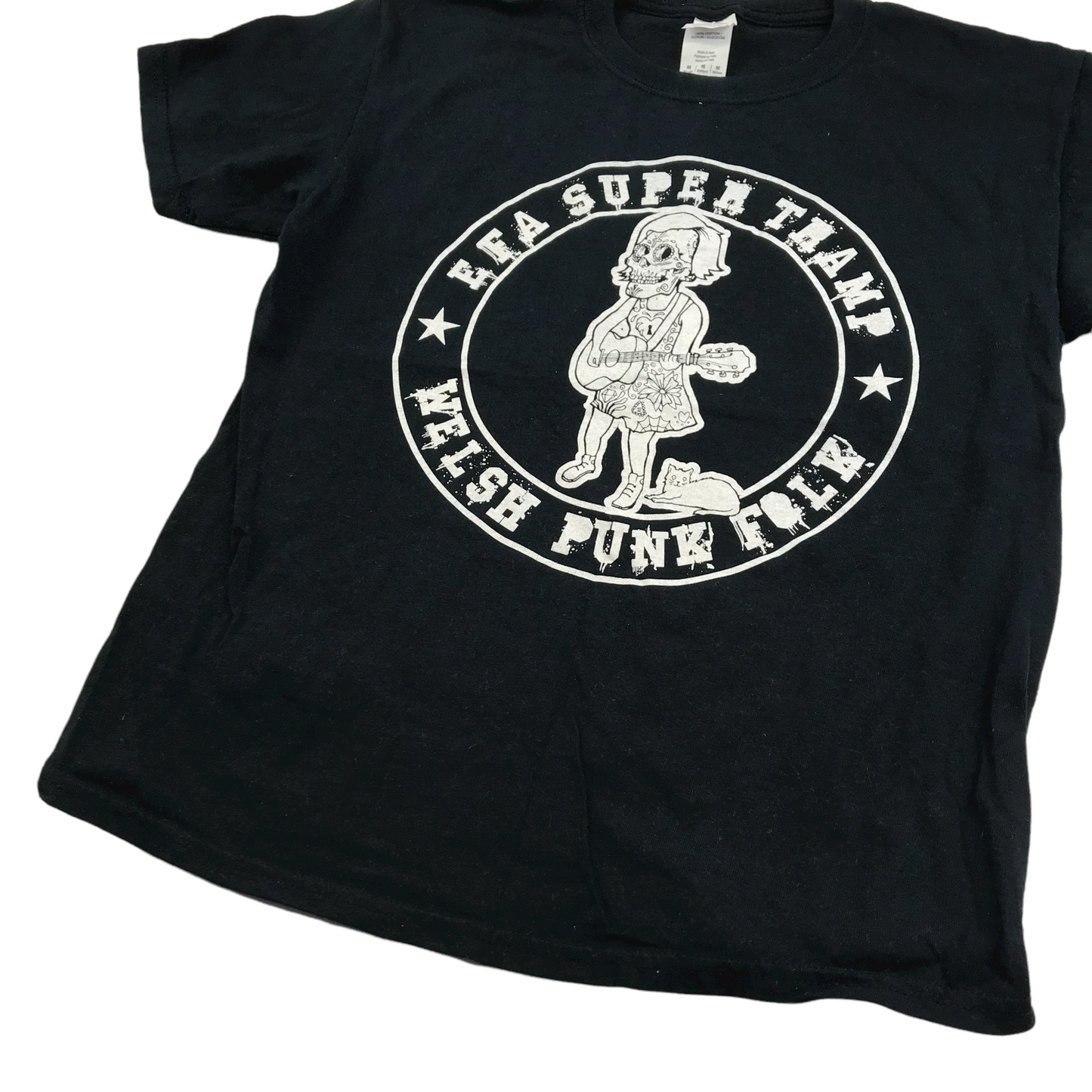 Gildan Black Punk T-shirt Age 11