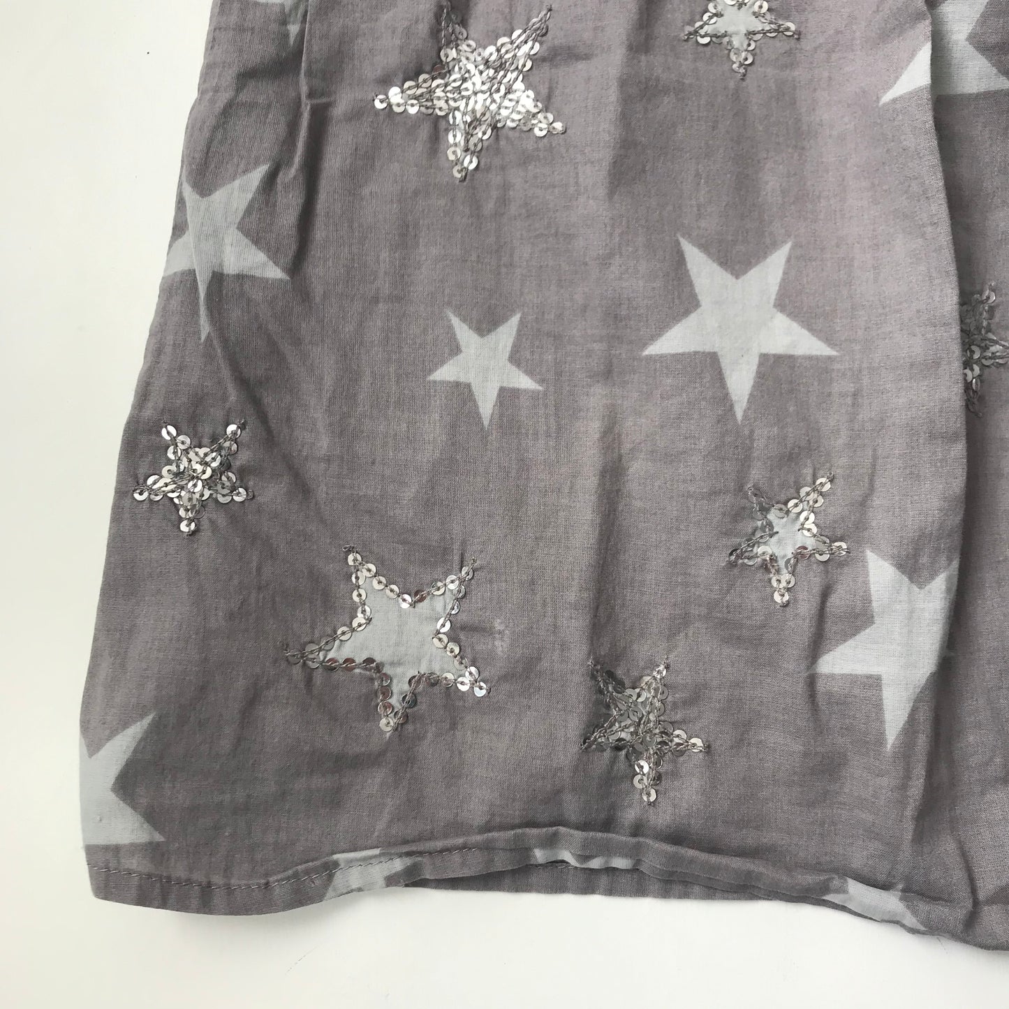 Next Grey Sequin Star Blouse Age 6