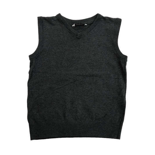 Dark Grey School Tank Top