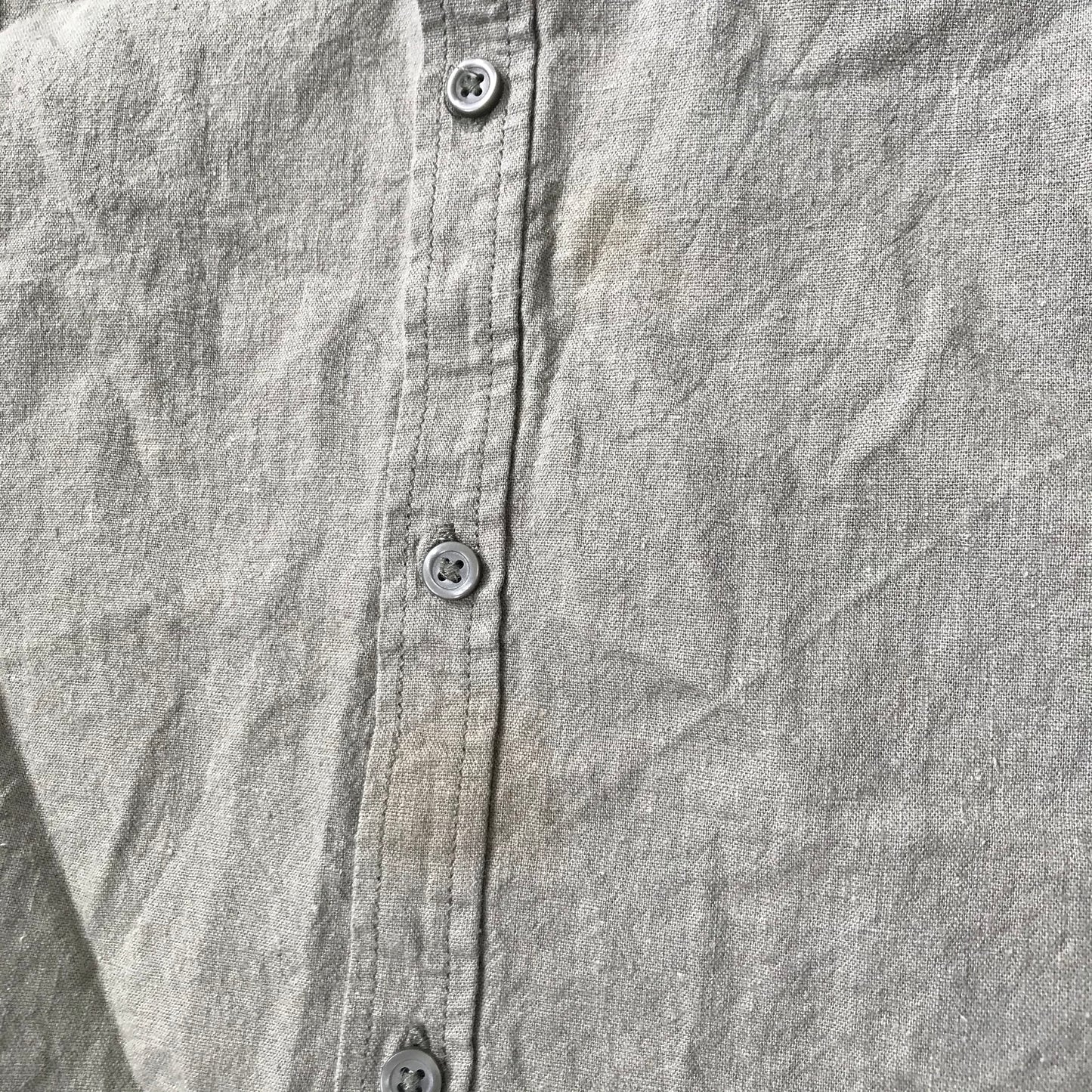 Next Khaki Green Short Sleeve Shirt Age 9