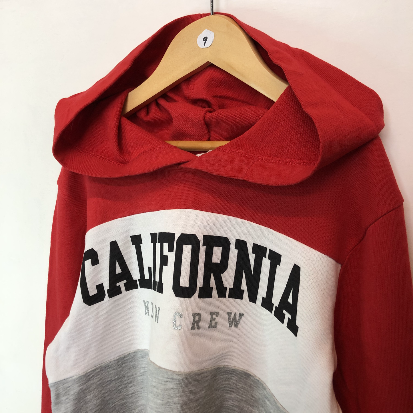 Unknown 9 years red california hoodie