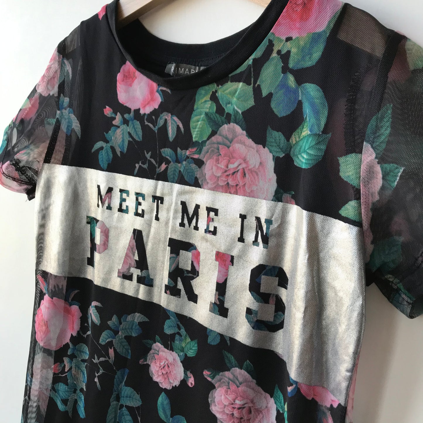 Dress - Floral 'Meet Me in Paris' - Age 8