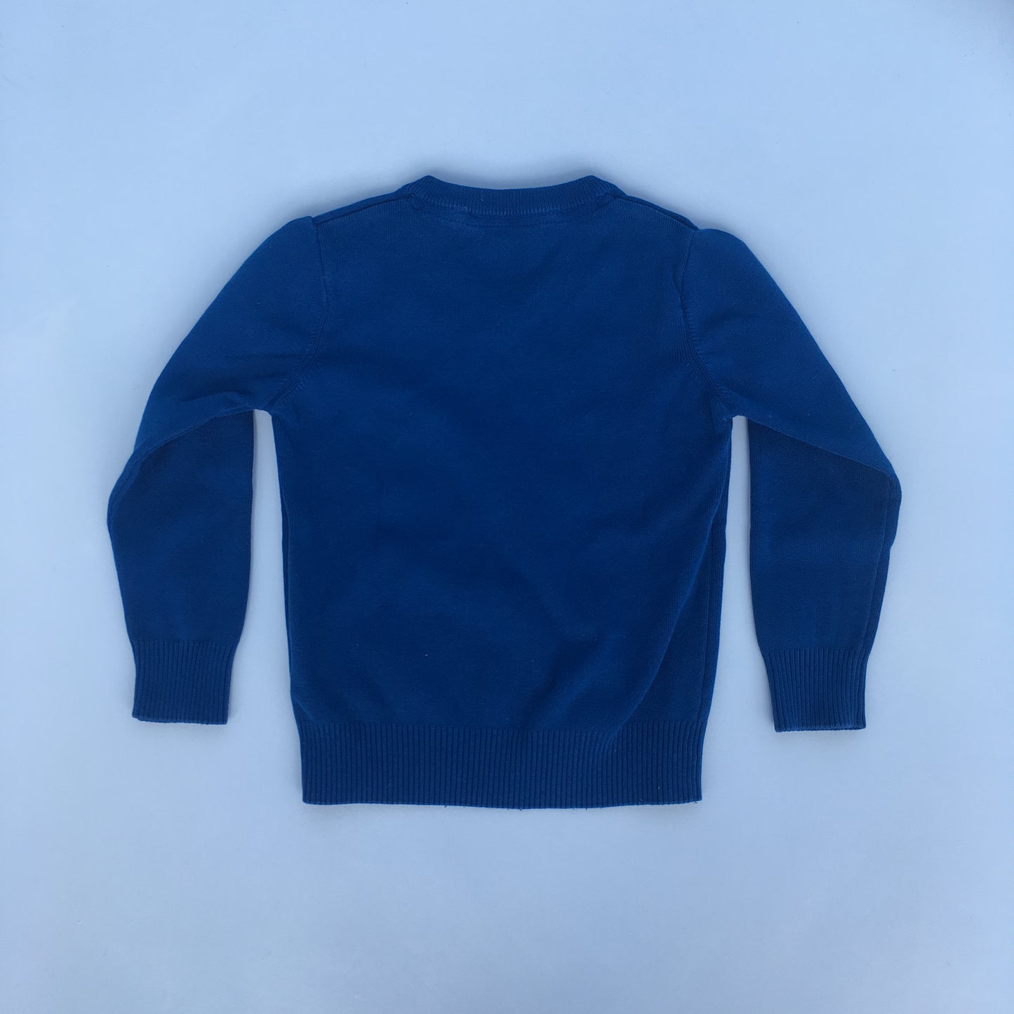 Royal Blue School V-neck Jumper