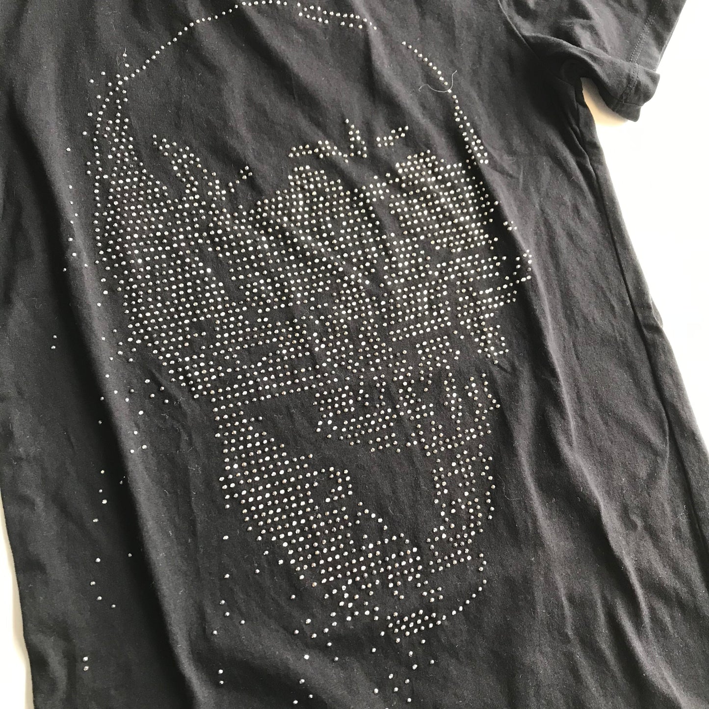 T-shirt - Tu Black Skull - Age 12