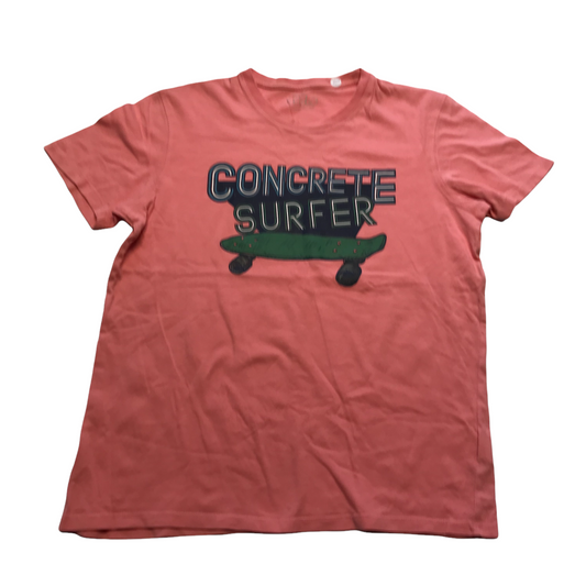 PEP&Co Salmon Red Skater T-shirt Age 12