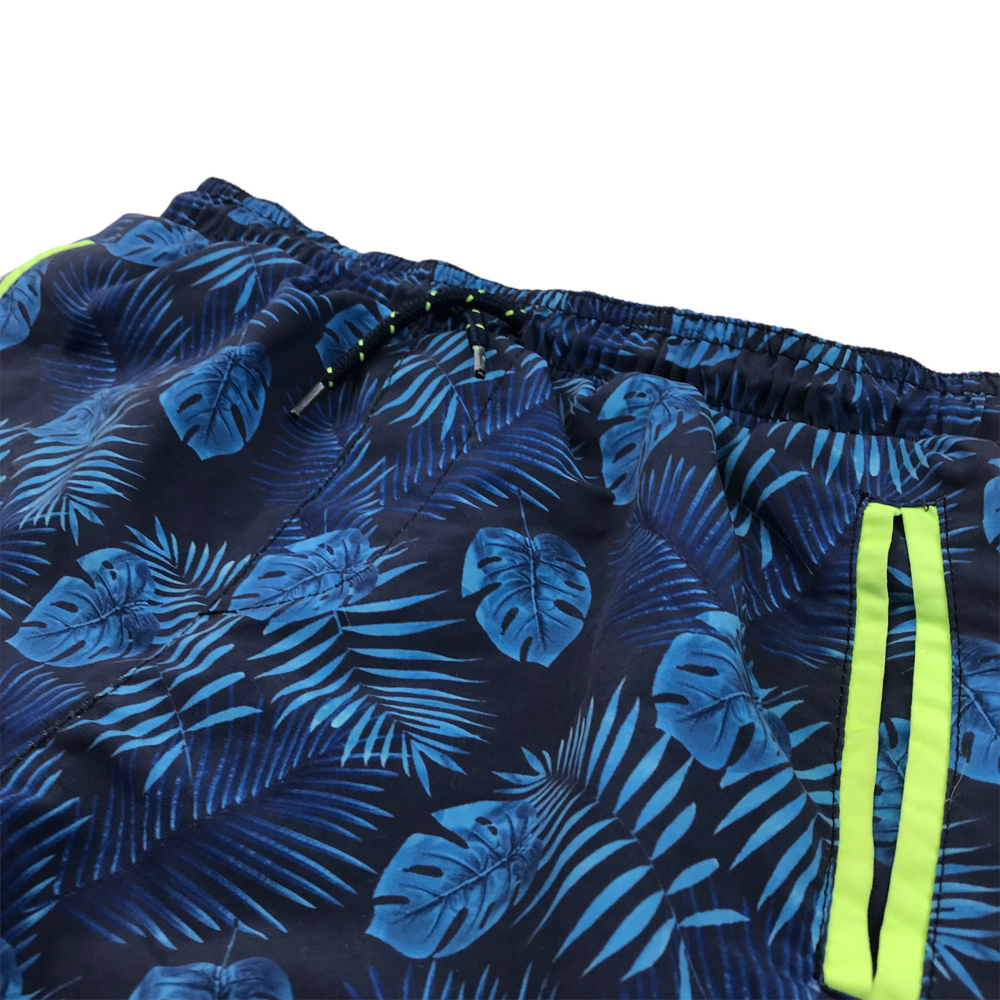 Tu Navy Floral Swim Trunks Age 12