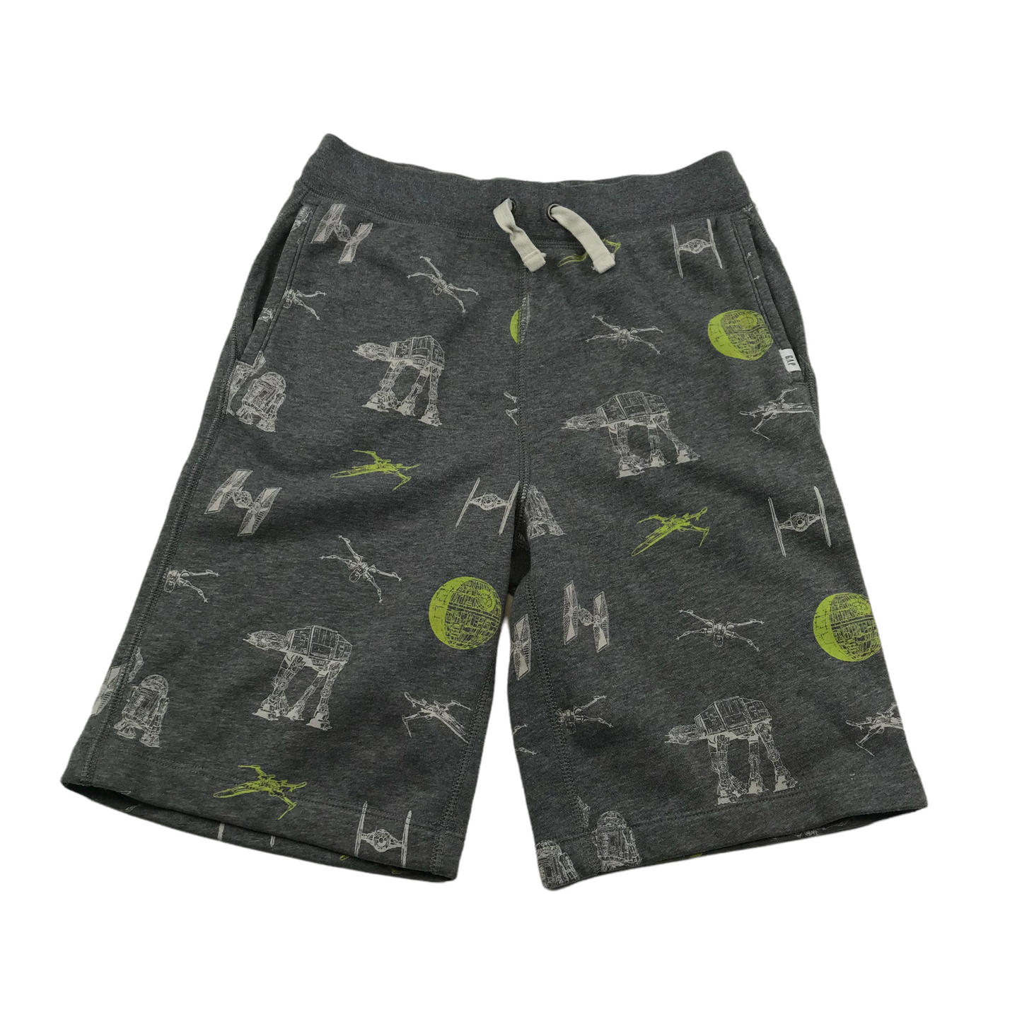 Gap Shorts 8-9 years Grey Star Wars Jersey Pull Up Style
