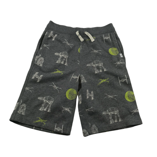 Gap Shorts 8-9 years Grey Star Wars Jersey Pull Up Style