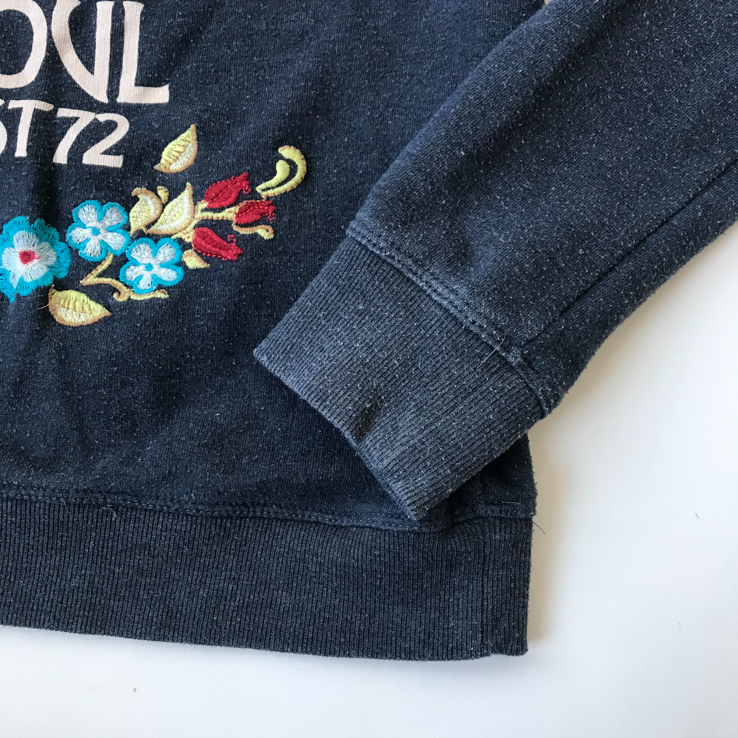 Hoodie - 'Love Rules Heart & Soul' - Age 10