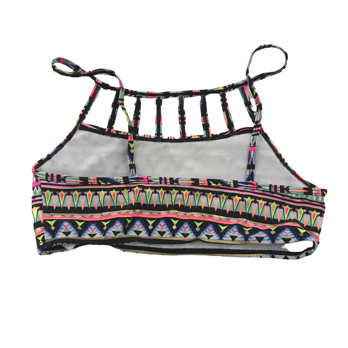 Primark Multicoloured Pattern 2-piece Swimsuit Age 13