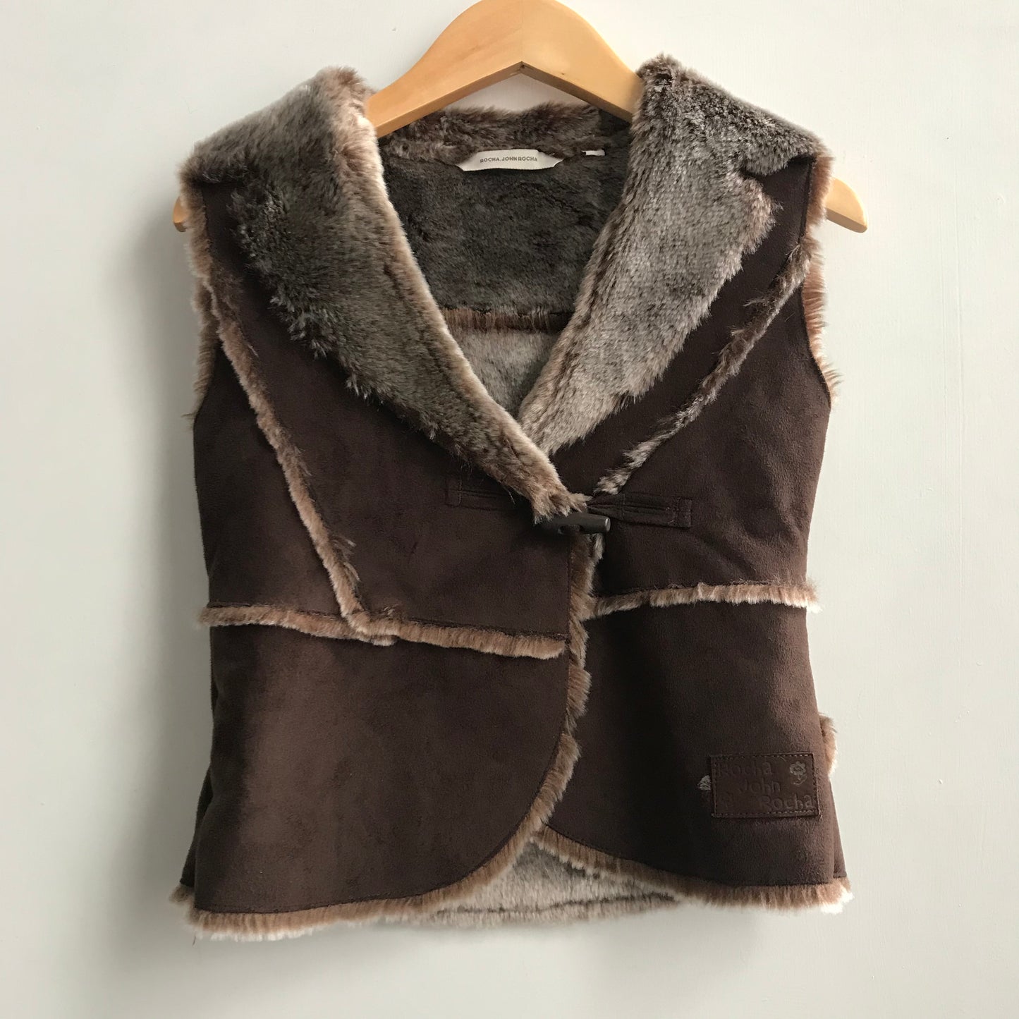 Rocha John Rocha Faux Suede Gilet Age 4