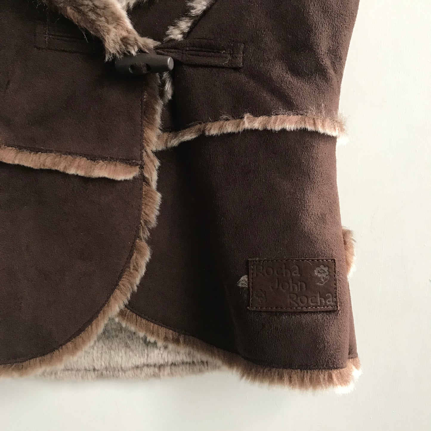 Rocha John Rocha Faux Suede Gilet Age 4