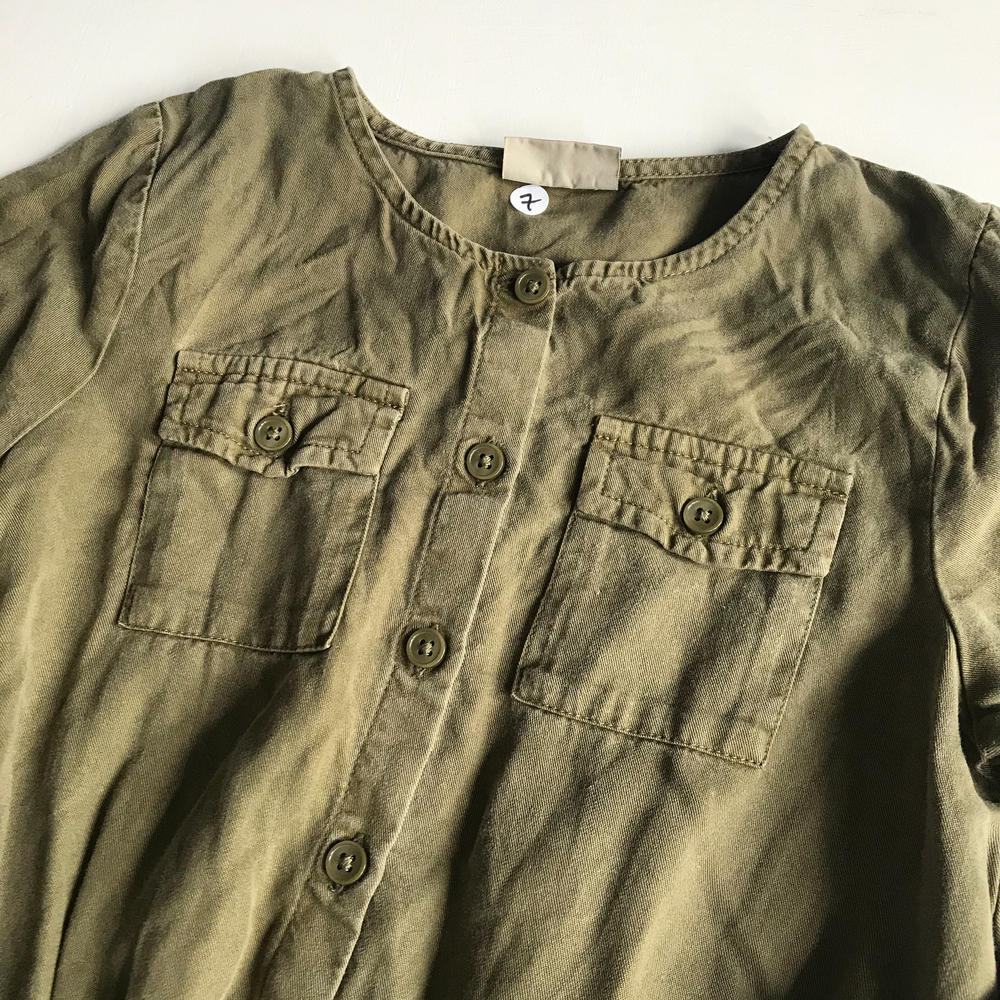 Playsuit - NEXT Khaki Green - Age 7