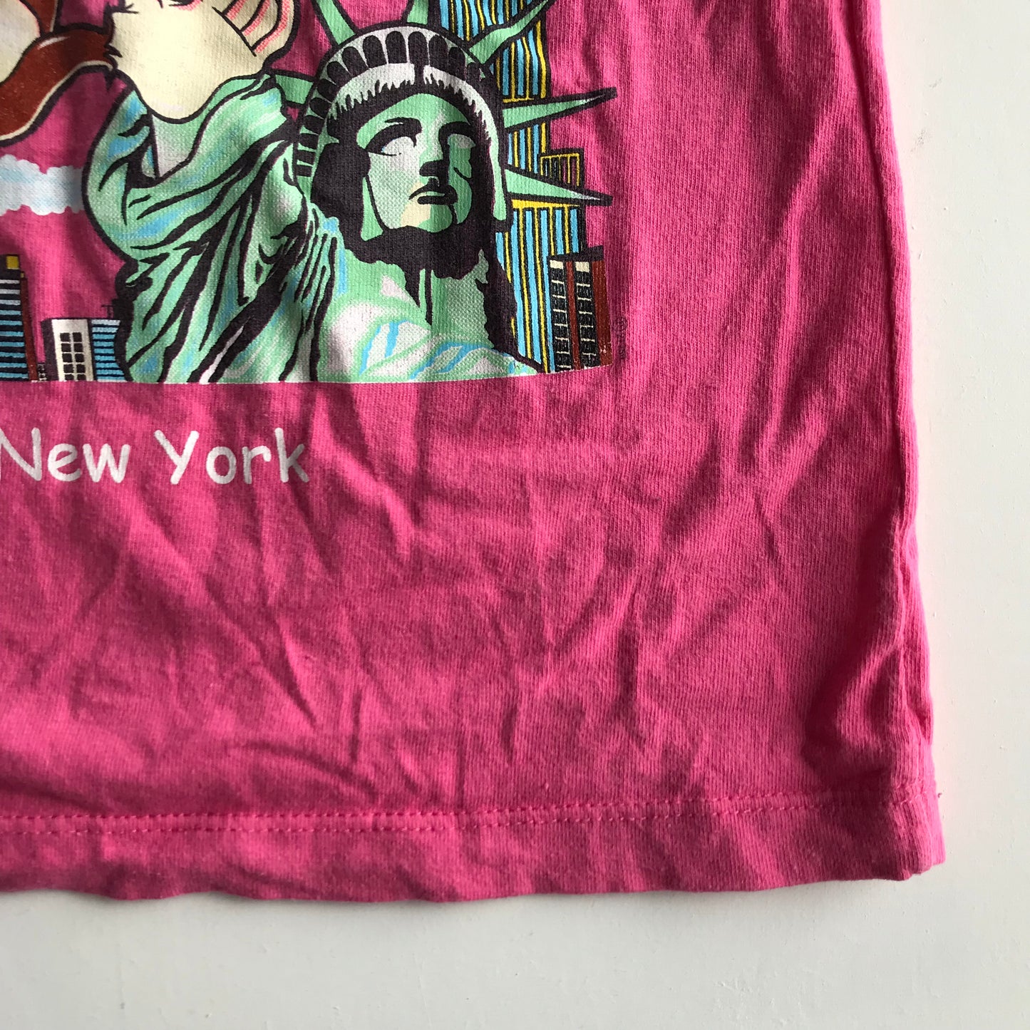 T- shirt - Pink Monkey - Age 4