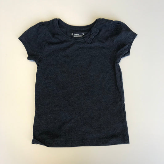 Young Dimension Navy Bow Detail T-shirt Age 4